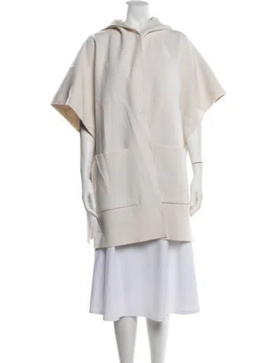 Pre-owned Falconeri Cashmere Open Front Sweater W/ Tags In Neutrals