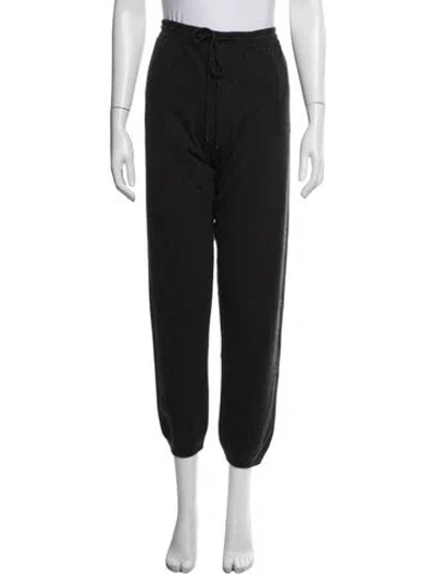 Pre-owned Falconeri Cashmere Straight Leg Pants In Black