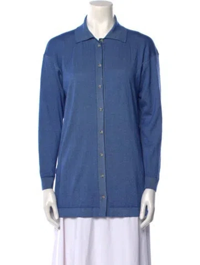 Pre-owned Falconeri Cashmere Sweater In Blue