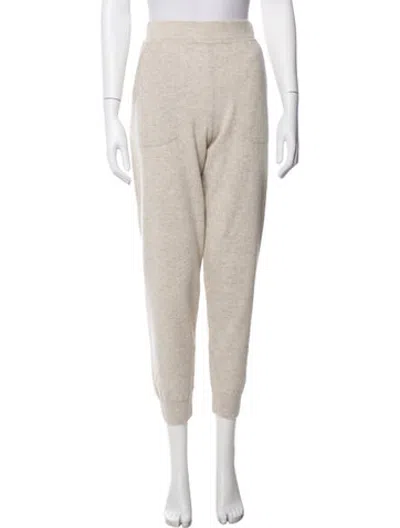 Pre-owned Falconeri Cashmere Sweatpants W/ Tags In Neutrals