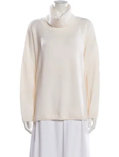 Pre-owned Falconeri Cashmere Turtleneck Sweater W/ Tags In Neutral