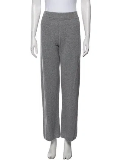Pre-owned Falconeri Cashmere Wide Leg Pants W/ Tags In Gray