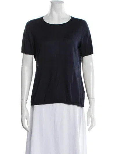 Pre-owned Falconeri Crew Neck Sleeveless Top In Multi