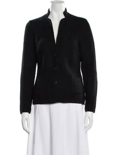 Pre-owned Falconeri Merino Wool Evening Jacket In Black