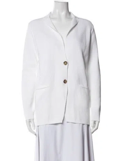 Pre-owned Falconeri Open Front Sweater In Neutrals