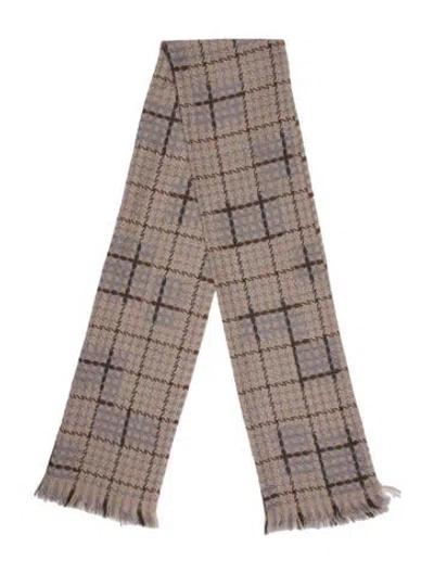 Pre-owned Falconeri Printed Scarf In Neutral