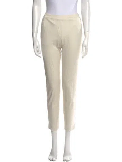 Pre-owned Falconeri Skinny Leg Pants In Neutral