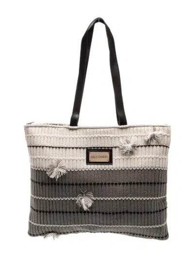 Pre-owned Falconeri Tote In Gray