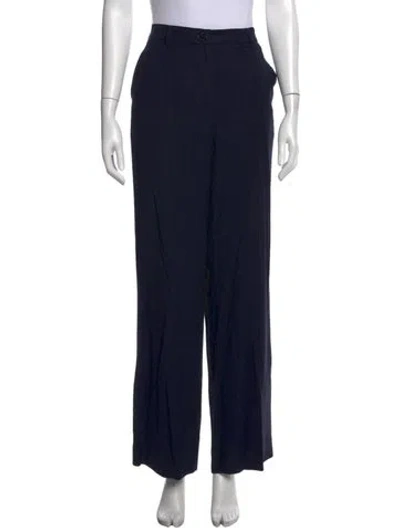 Pre-owned Falconeri Wide Leg Pants In Blue