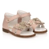 FALCOTTO BY NATURINO FALCOTTO BY NATURINO GIRLS PINK LEATHER SANDALS