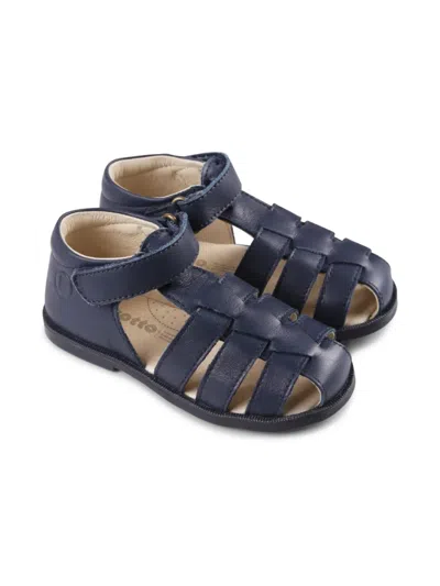 Falcotto Kids' Strappy Sandals In Blue