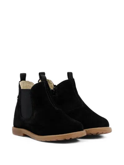 Falcotto Babies' Suede Ankle Boots In Black