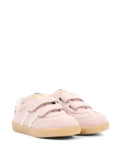 Falcotto Babies' Suede Touch-strap Trainers In Pink