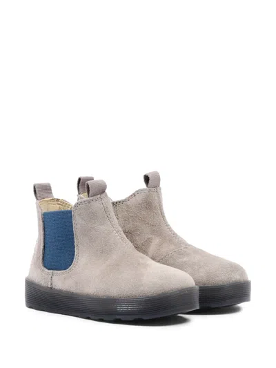 Falcotto Babies' Tarbell Suede Chelsea Boots In Grey
