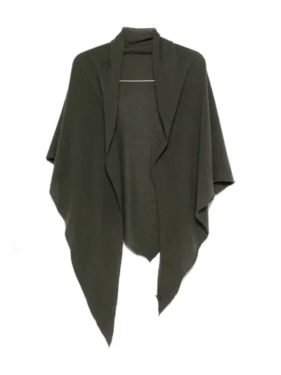Faliero Sarti Adeli Triangle Scarf In Cashmere Accessories In Gray
