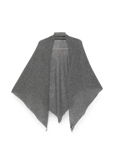 Faliero Sarti Adeli Cashmere Scarf In Gray