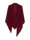 Faliero Sarti Adeli Triangle Scarf In Cashmere Accessories In Red