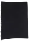 Faliero Sarti Adriel Fringed Edge Scarf In Blu