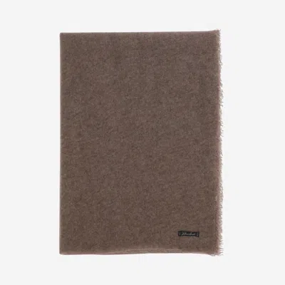Faliero Sarti Frayed-edge Scarf In Brown