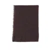 Faliero Sarti Alux Cashmere Blend Scarf In Black