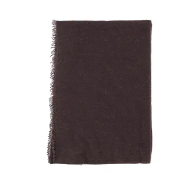 Faliero Sarti Alux Cashmere Blend Scarf In Black