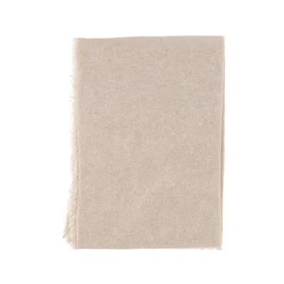 Faliero Sarti Alux Cashmere Blend Scarf In Neutral