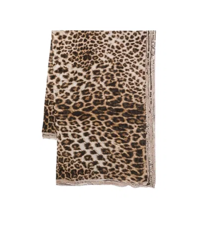 Faliero Sarti Animalier Scarf In Animal Print