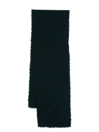 Faliero Sarti Bouclé Scarf In Grün