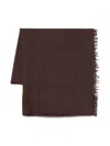 Faliero Sarti Brown Scarf With Subtle Sheen