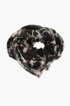 Faliero Sarti Camo Print Felipe Wool Blend Scarf