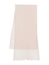 Faliero Sarti Carolina Cashmere Scarf Accessories In 粉色