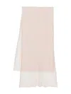 Faliero Sarti Carolina Cashmere Scarf Accessories In Pink & Purple