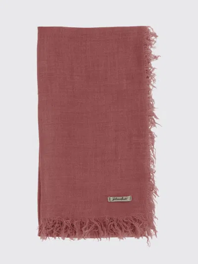 Faliero Sarti Cashmere And Silk Scarf In Burgundy
