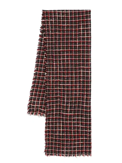 Faliero Sarti Cashmere And Wool Ilde Shawl In Brown