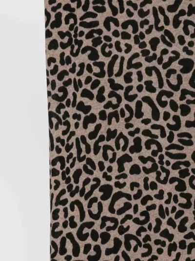 Faliero Sarti Cashmere Leopard-print Scarf In Animal Print