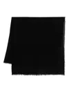 Faliero Sarti Rectangular Scarf In Black