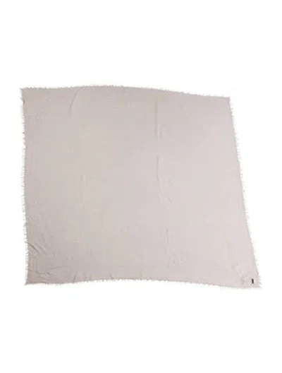 Pre-owned Faliero Sarti Cashmere Scarf In Grey