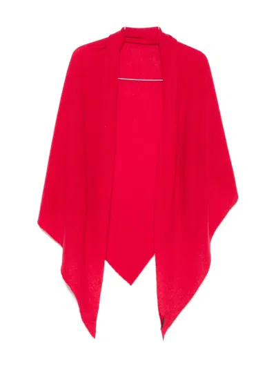 Faliero Sarti Cashmere Scarf In Red