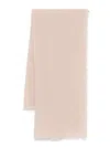 Faliero Sarti Cashmere Scarf With Delicate Fringe