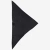 Faliero Sarti Cashmere Scarf With Swarovsky In Black