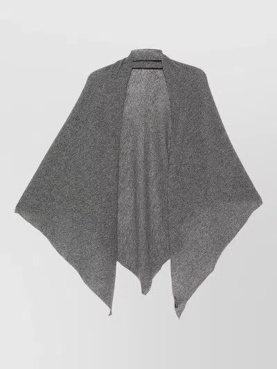 Faliero Sarti Cashmere Scialle Adeli Coat In Purple