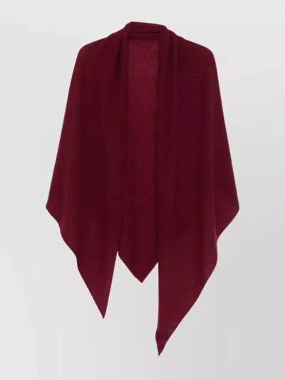FALIERO SARTI CASHMERE TRIANGLE SCARF ASYMMETRICAL HEM