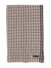 Faliero Sarti Silk Plaid Scarf