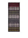 Faliero Sarti Rectangular Scarf Fringed Edges In Brown
