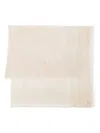 Faliero Sarti Clary Lurex Details Scarf Accessories In Beige