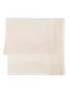 Faliero Sarti Clary Lurex Details Scarf Accessories In Neutrals