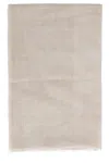 Faliero Sarti Cashmere Scarf In Solid Neutral Tone