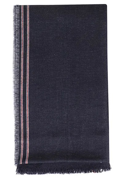 FALIERO SARTI FALIERO SARTI DENIM EFFECT SCARF