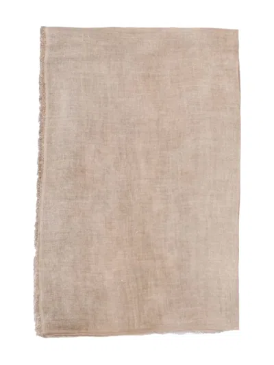 Faliero Sarti Sciarpa Diamante 135x175 In Neutral