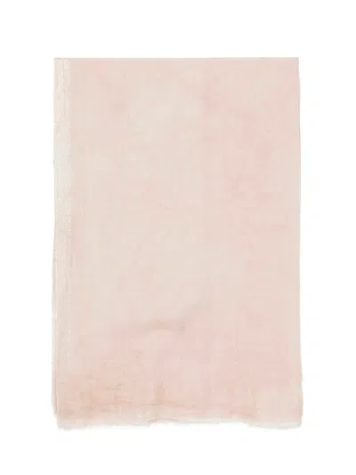 Faliero Sarti Light Pink Glitter Scarf